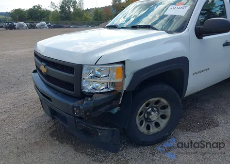 2012 Chevrolet Silverado 1500 Work Truck из США, поврежденный, VIN 1GCRCPEX0CZ252084